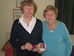 Peter's eldest daughter Margaret with her mother, Mollie
